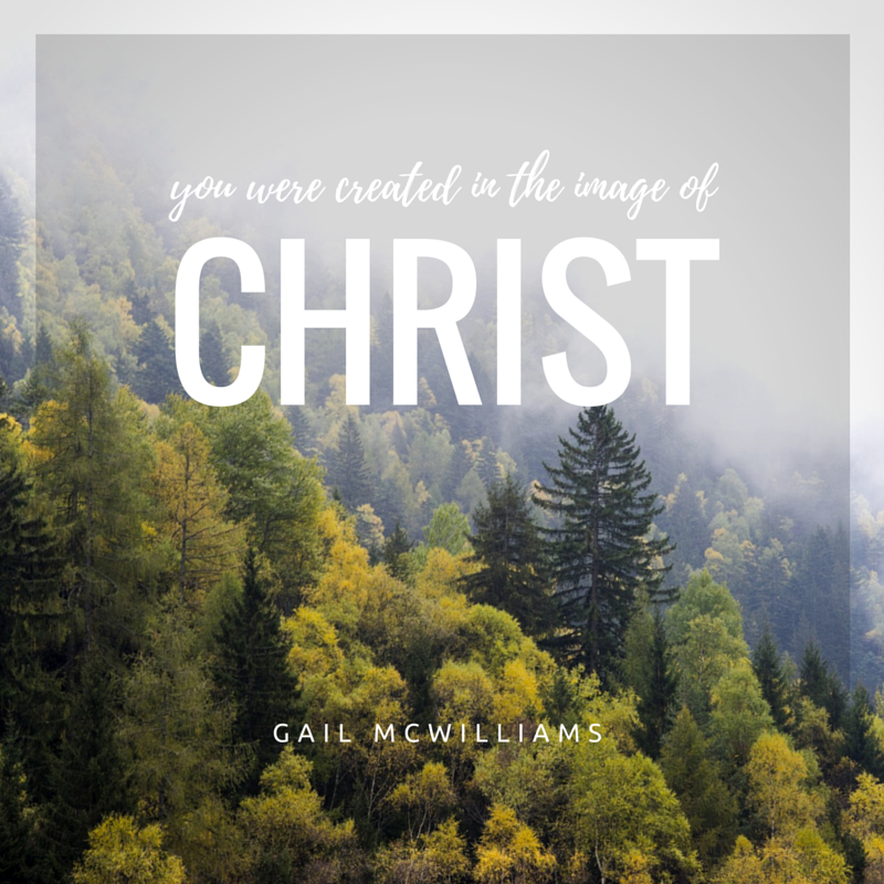 You were created in the image of Christ====l. (1)